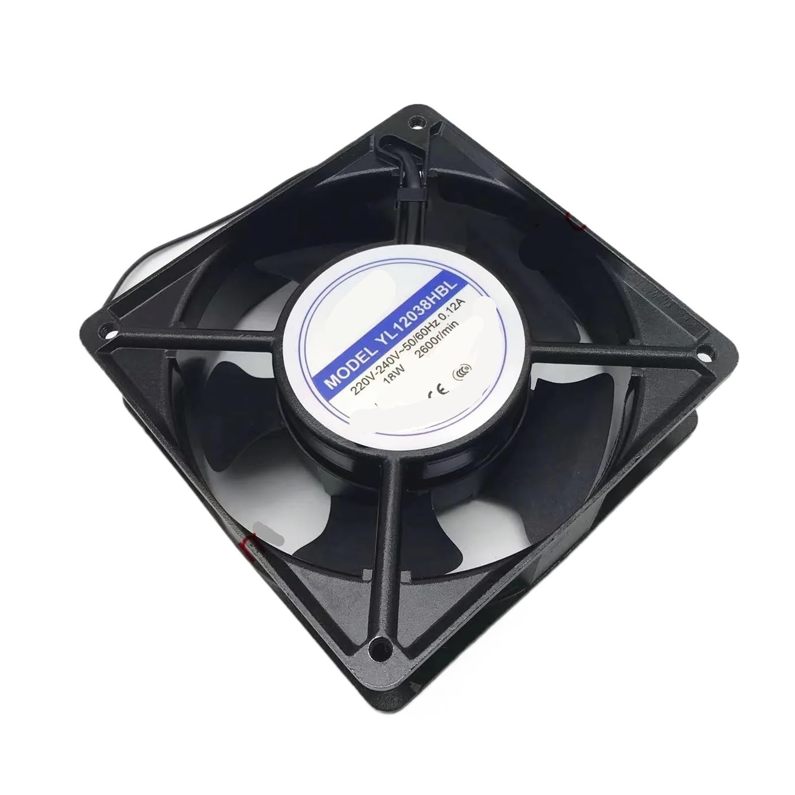 SJJBVPYX YL12038HBL AC 220V 0.12A 120x120x38mm Server Cooling Fan