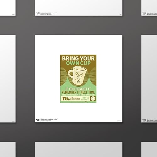 Miniatura 2 de Trends International Gallery Pops Marvel Loki (Serie de TV) - Arte de pared Bring Your Own Cup, versión sin marco, 12 x 12 pulgadas