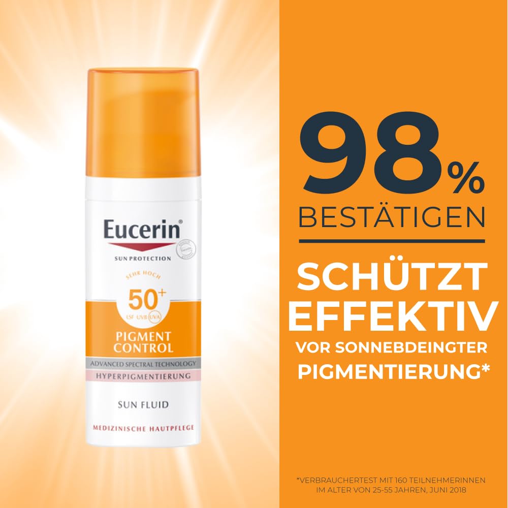 Eucerin Pigment Control Face Sun Fluid LSF 50+ 50 ml & Eucerin Anti-Pigment Dual Serum 30 ml