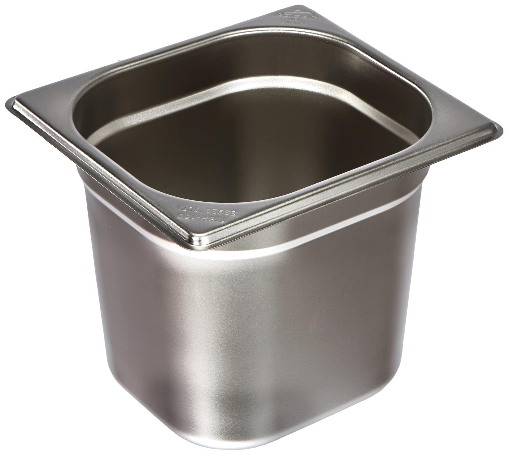 Lacor 66615Z GN - Contenitore 1/6 in acciaio inox, 176 x 162 x 150 cm