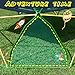 THINK 30 Gardenature 13FT Climbing Dome with Hammock, Outdoor Jungle Gym for Kids, Kids Climbing Dome Tower with Hammock, Rust & UV Resistant Steel Supporting 1000 LBS (Yellow)