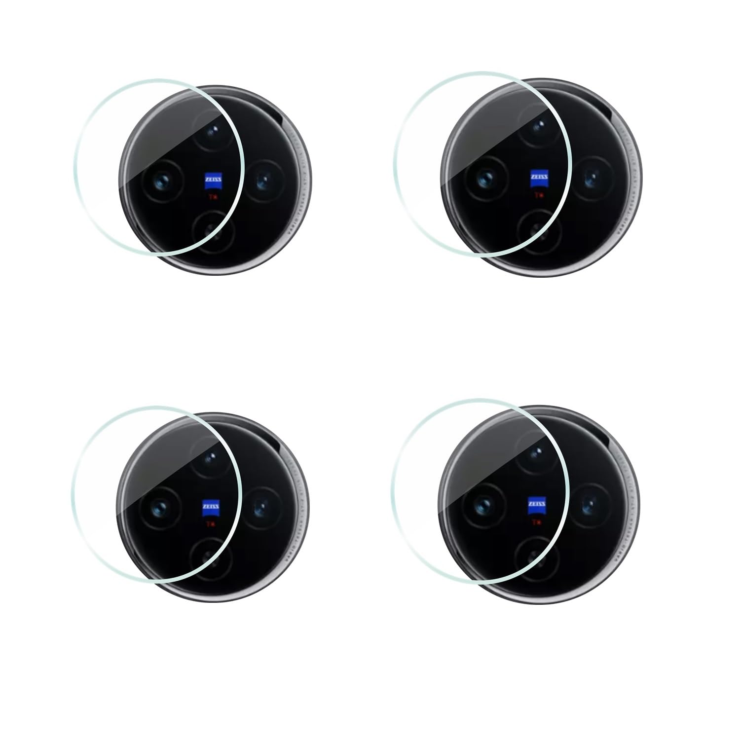 KTCOO |Pack of 4pc| Camera Glass screen Guard for Vivo X100 Pro 5G Camera Lens Protector (B0CXQ4GHQ8) Amazon Price History, Amazon Price Tracker