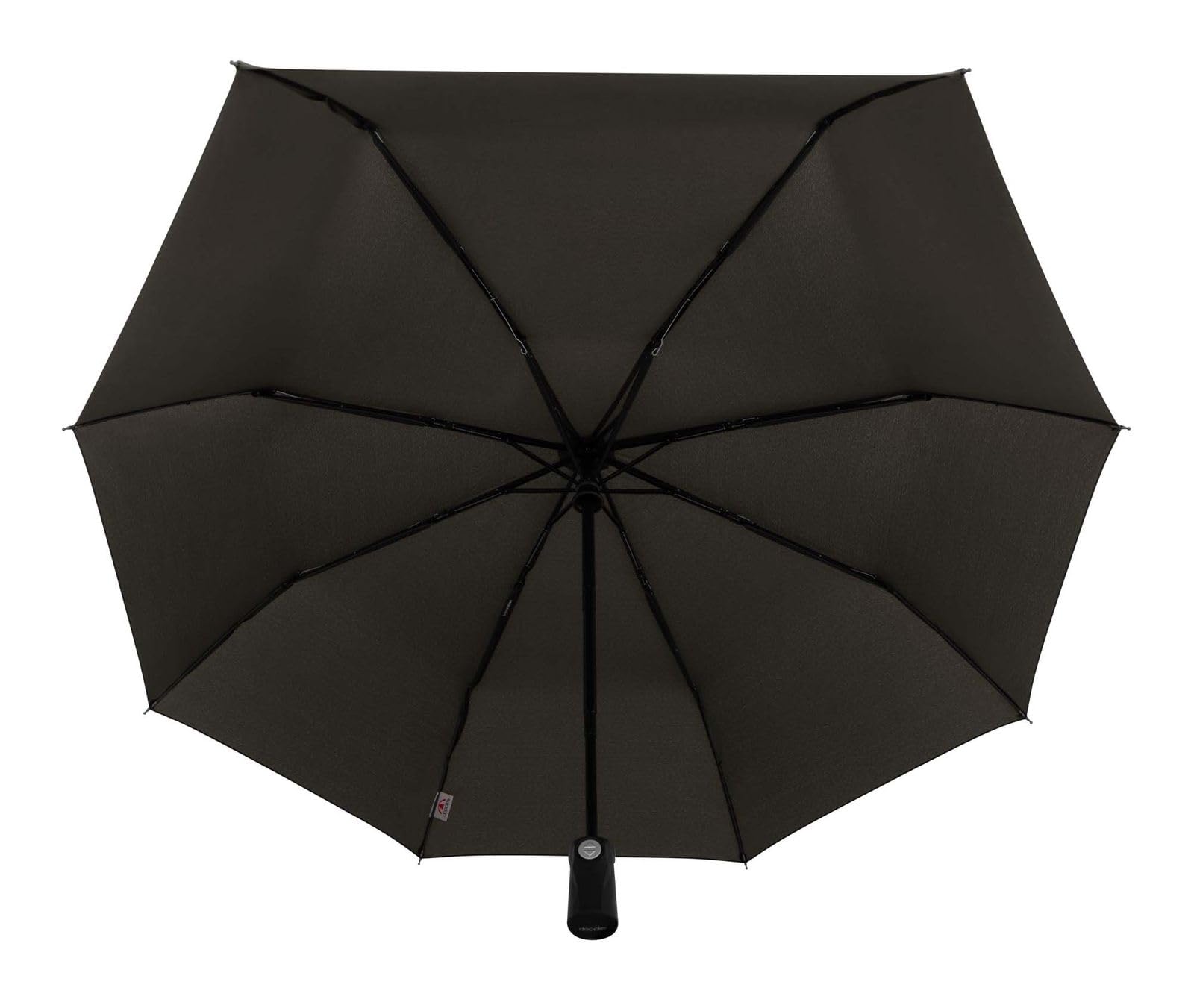 Doppler Superstrong Magic Plus Regenschirm, faltbar, automatisch, Schwarz | Automatik Faltschirm mit einem Knopf öffnen und schließen, windfest, kompakt ca. 382 g, mit Tasche