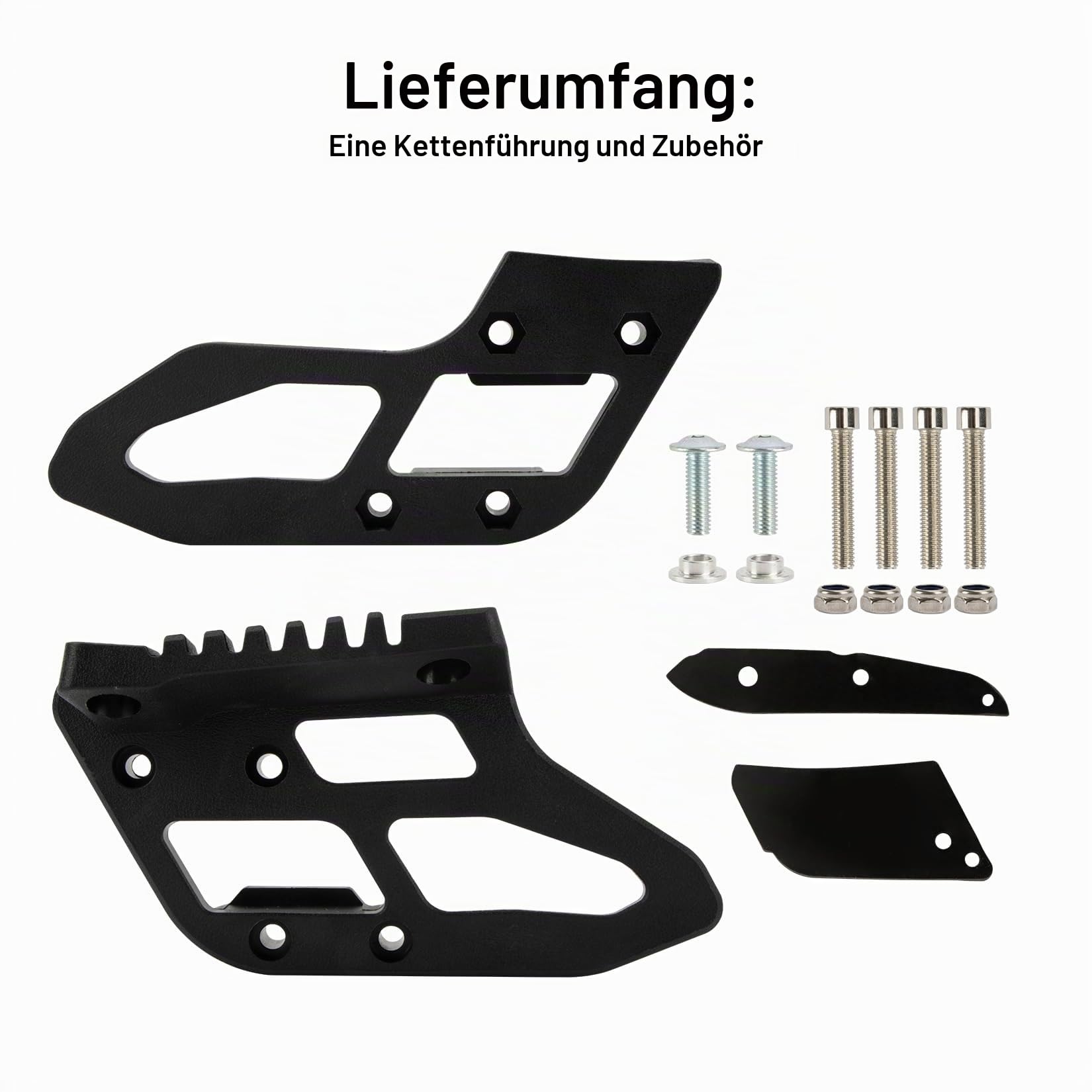 PSLER Kettenführungsschutz für Tenere 700 XT700Z XTZ700 2019–20242024, Motorradketten, Schutzabdeckung, Riemenscheiben-Stabilisator, Kettenführungskoffer