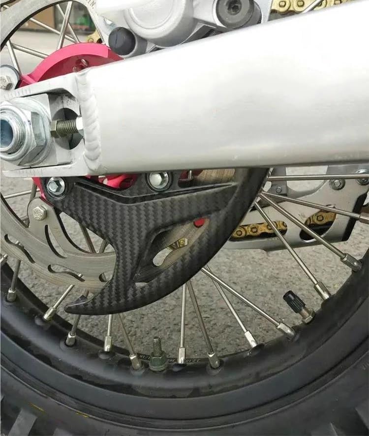 Evita discos doblados con este protector de freno trasero CRF450X 3