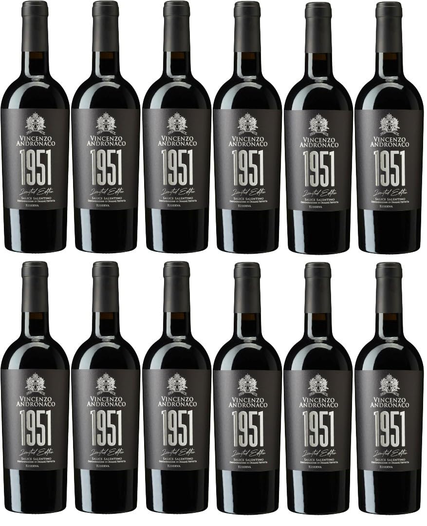 VINCENZO ANDRONACO 1951 Salice Salentino Riserva DOP 2021 (12 x 0,75 l)