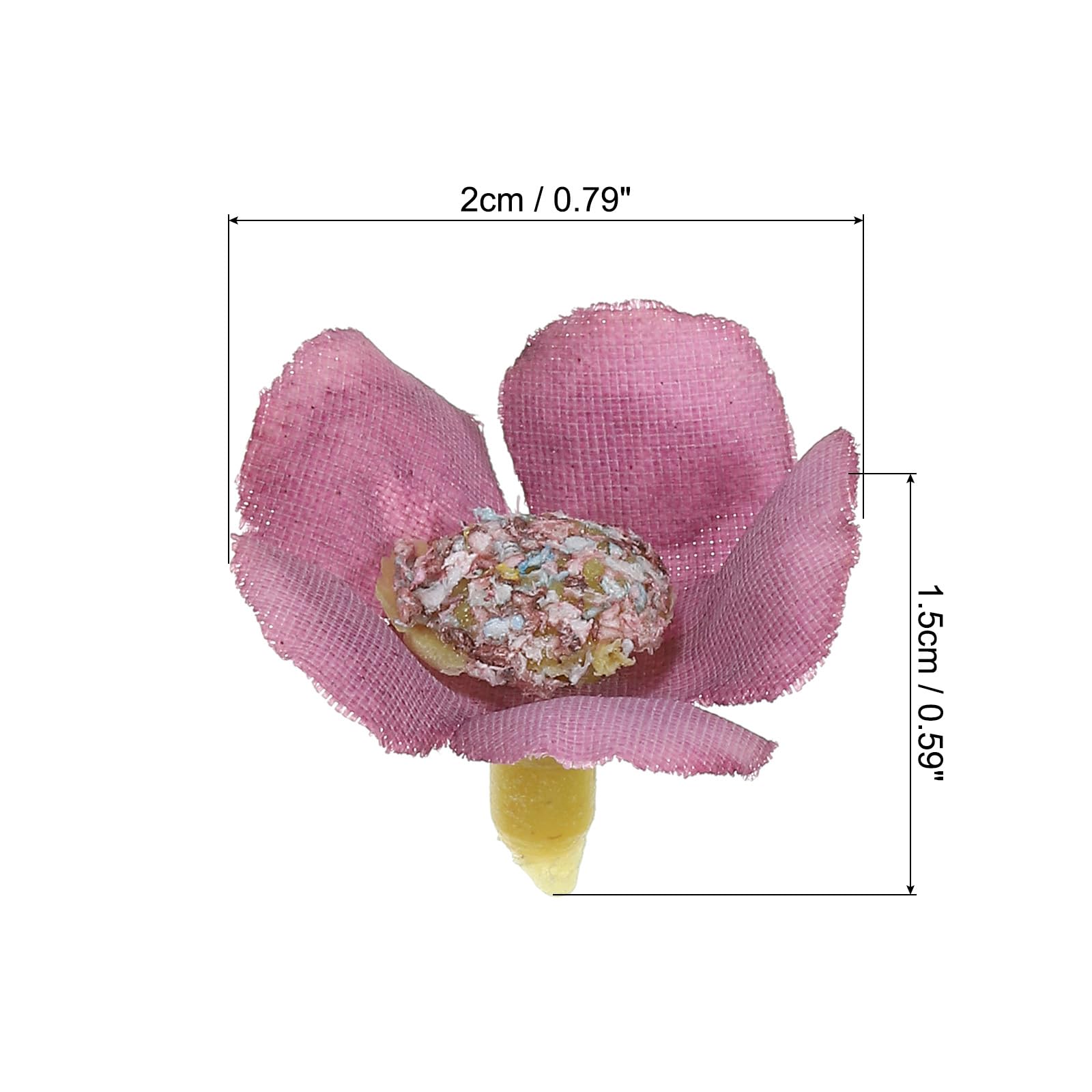 PATIKIL 0.79" Artificial Daisy Flower Heads - Image 2