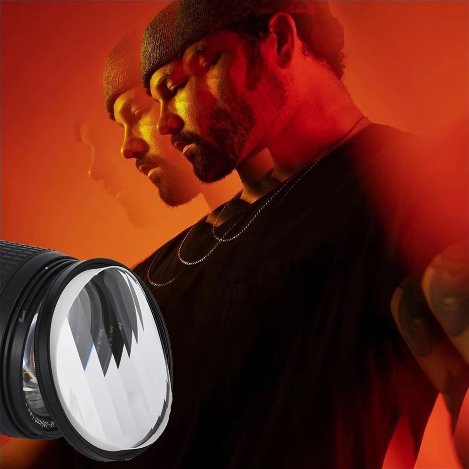 77mm/82mm Camera Filter - Glass Linear Filter(With 72mm Adpater)