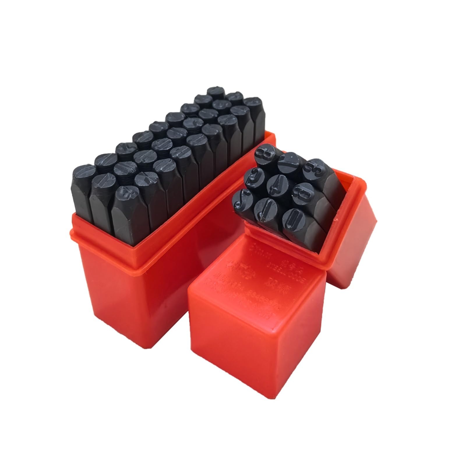 Juego de sellos números letras del alfabeto acero | Juego de sellos de números y letras de acero de 2-10 mm for joyería de cuero: herramienta perforadora