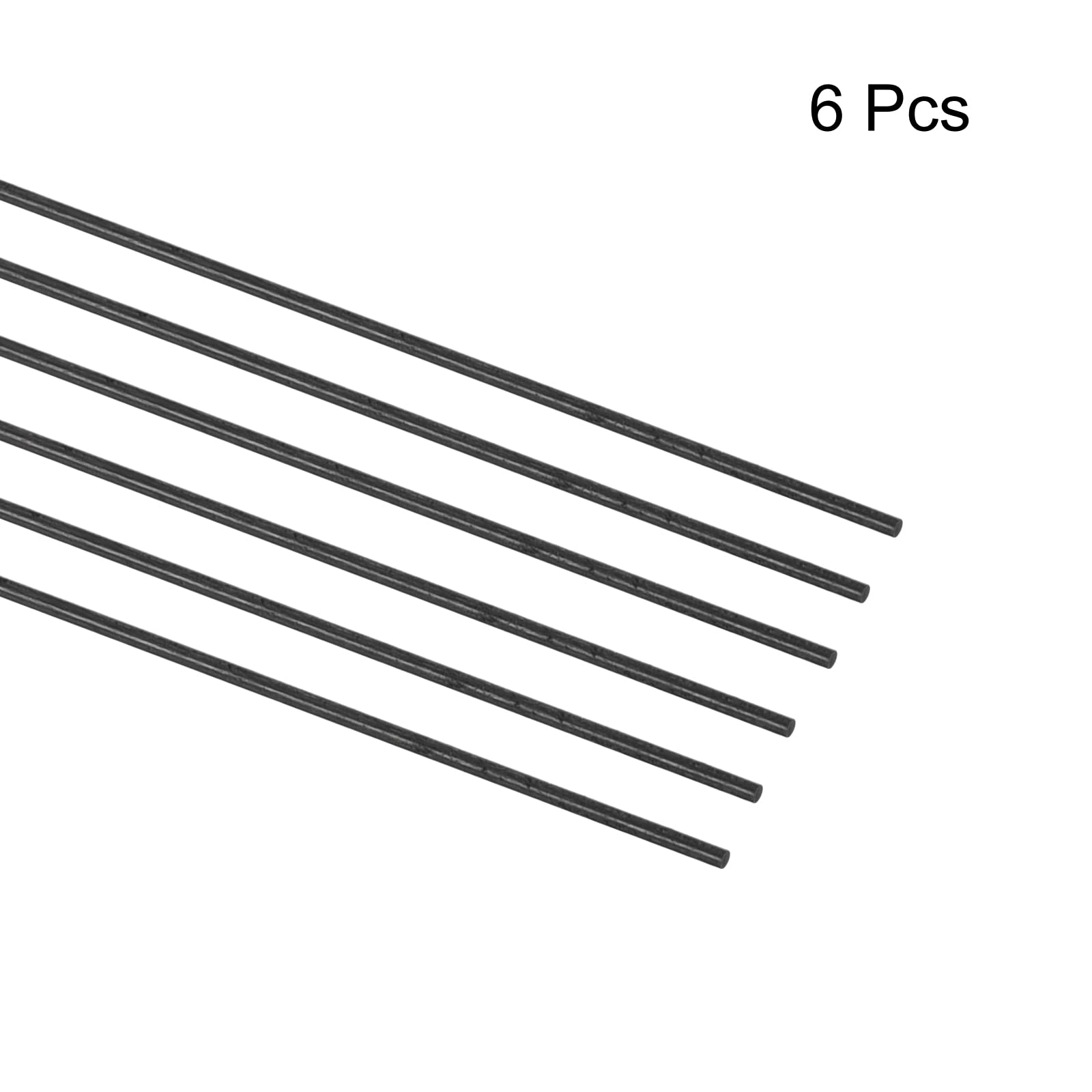 Tige Ronde En Fibre De Carbone 10mm X 100mm - Pour Modélisme RC, Drones, Renforcement Ailes, Bricolage