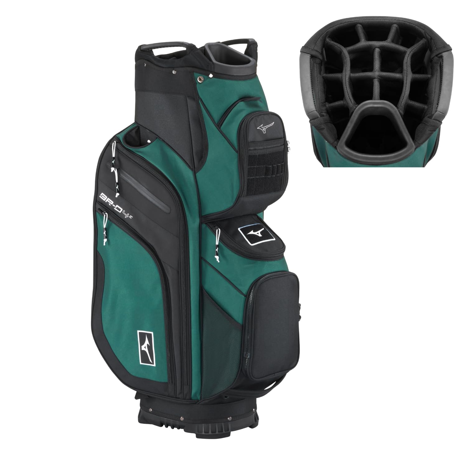 Amazon.co.jp: Mizuno BR-D4C カートゴルフバッグ | 9 1/2インチ