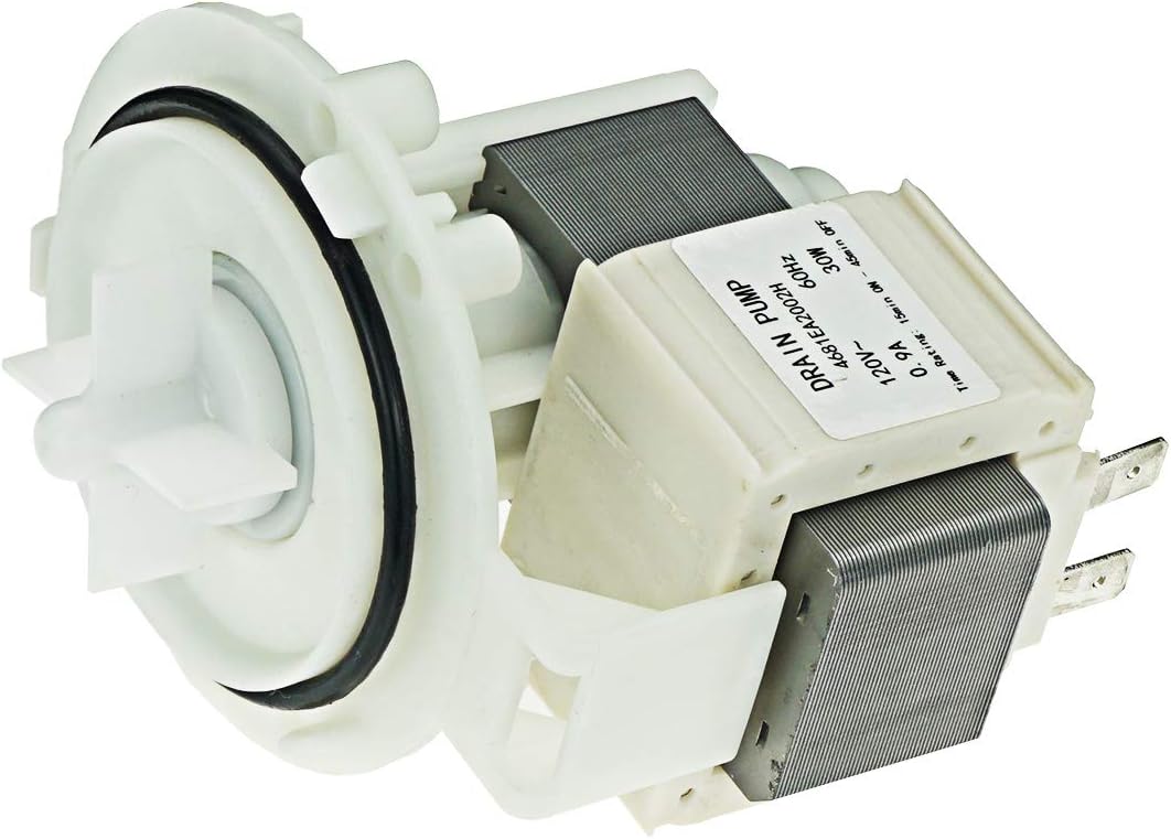 Siwdoy 4681EA2002H Drain Pump and 4681EA2001T Washer Drain Pump Compatible with LG Washer Replaces AP5328388 4681EA2001D 4681EA2002D