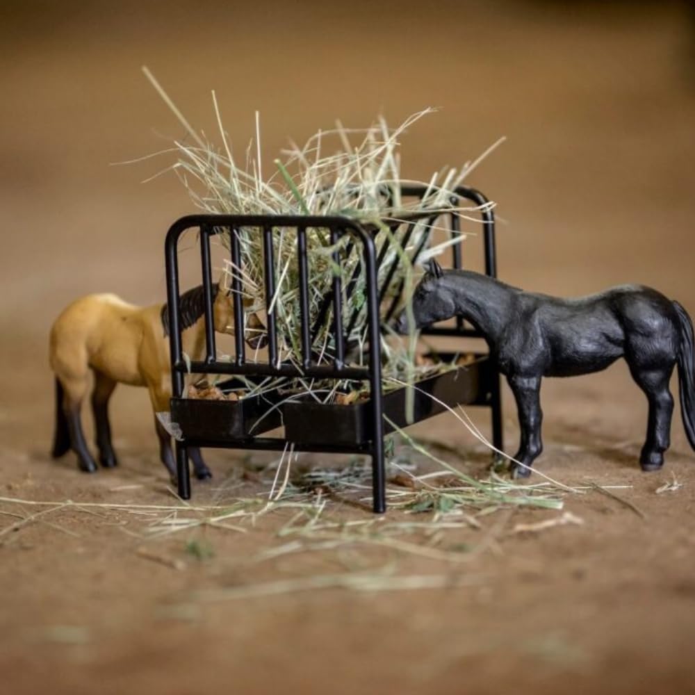 Little Buster Toys Pasture Horse Feeder - Brown