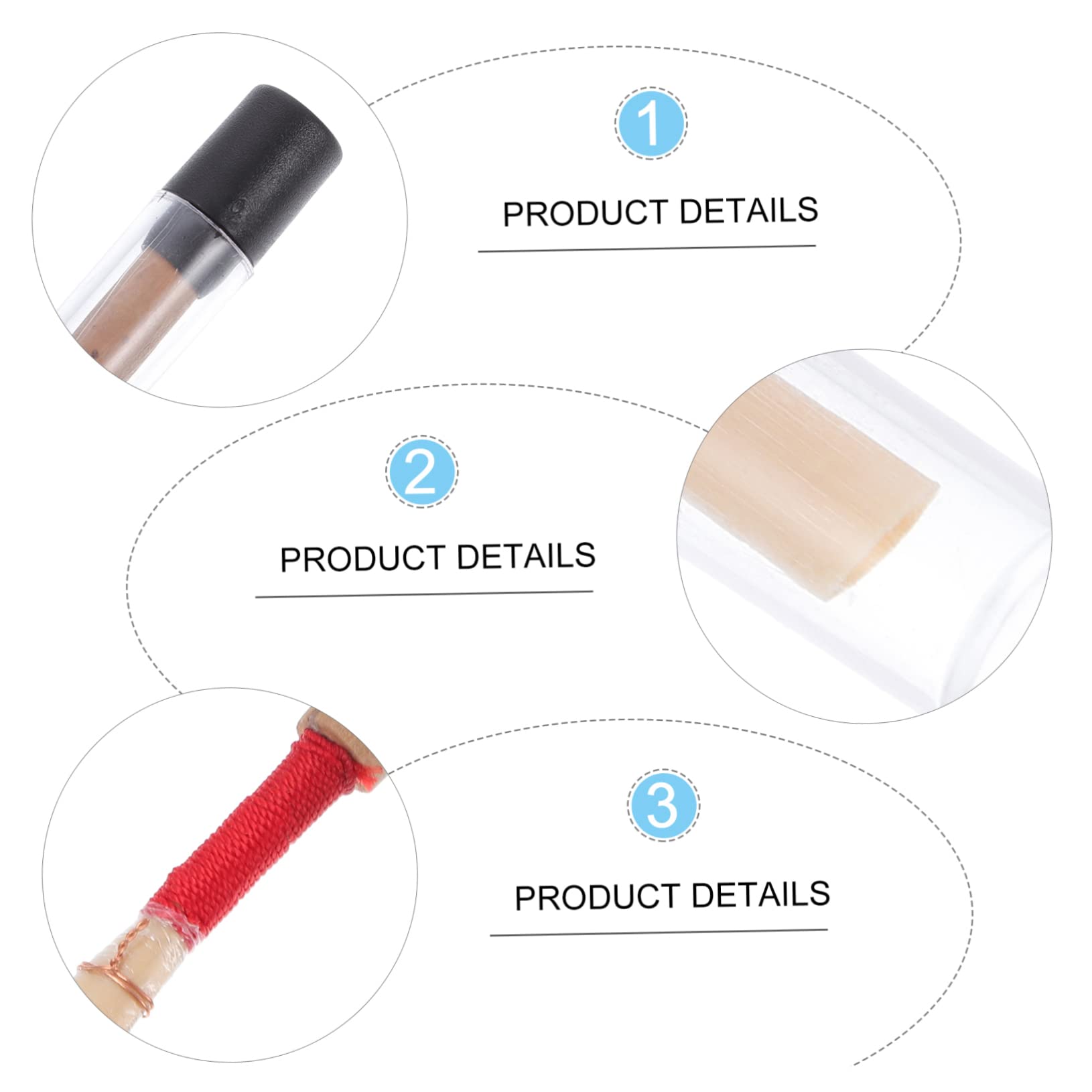 BESTonZON Playing Tools 3 Pcs Individually Packed Wooden Storage Easy to Install/remove