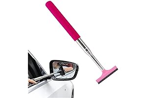 Mini Extendable Squeegee for Car Mirrors