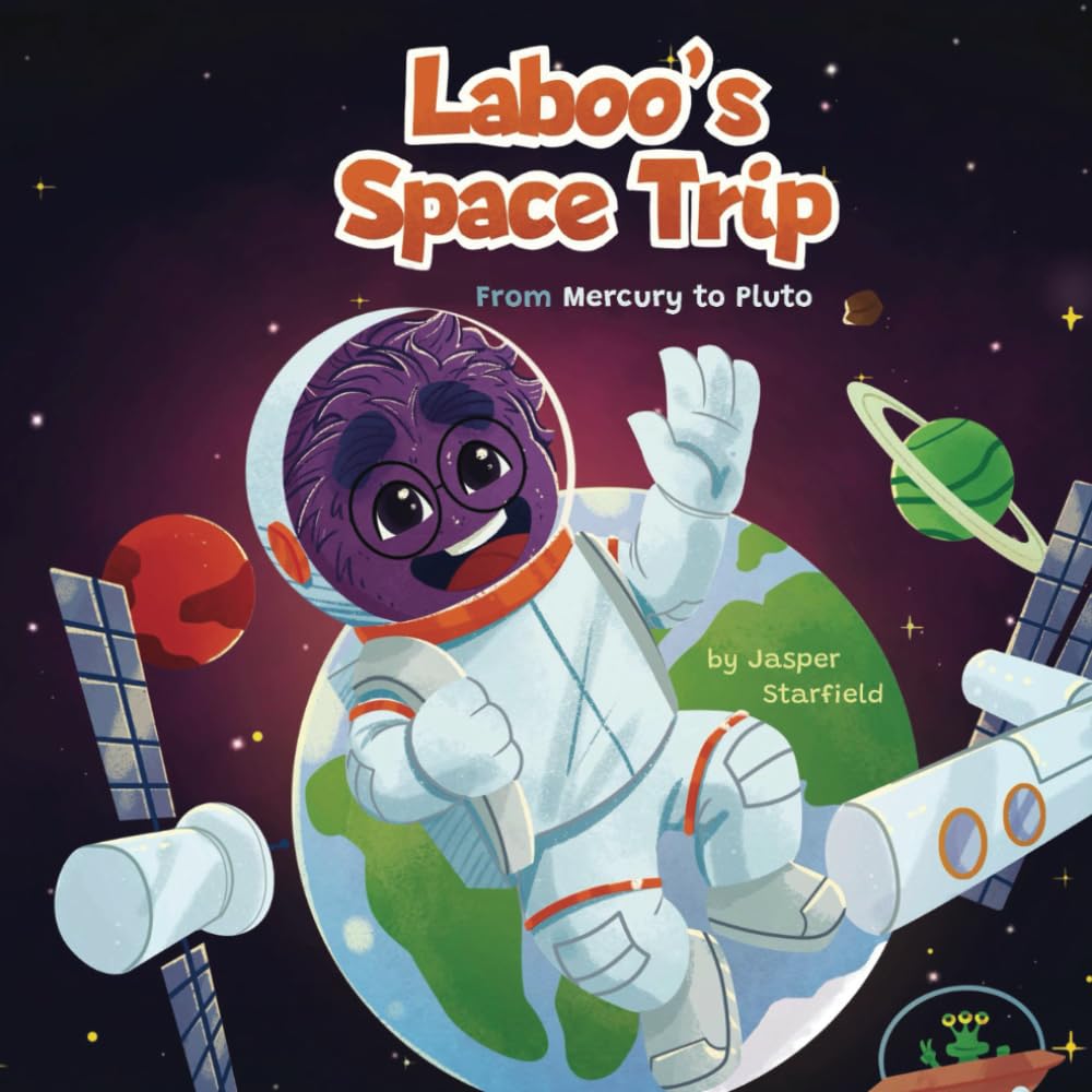 Laboo's space trip: From Mercury to Pluto: Discover Planets, Space Facts, and the Solar System in a Rhyming Story – Kindergarten & Preschool Astronomy Book for Kids (Professor Laboo)