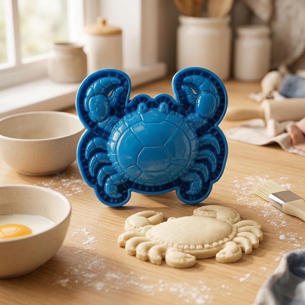 8-Piece Hand Pie Press Set Shapes Plastic 8-Piece Hand Pie Press