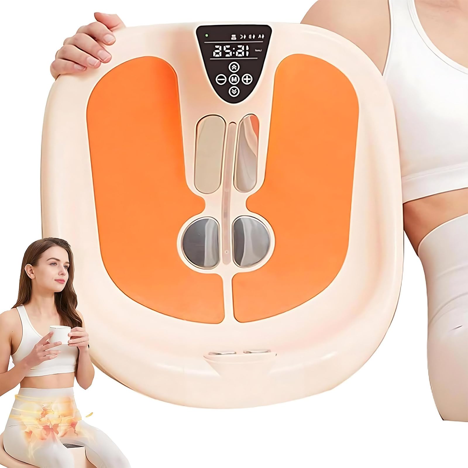 MIAOXIAOLONG Portable Pelvic Floor Muscle Trainer, Kegel Exerciser for Postpartum Recovery & Bladder Control, Non-Invasive Pelvic Toner for Women and Men, Home Use