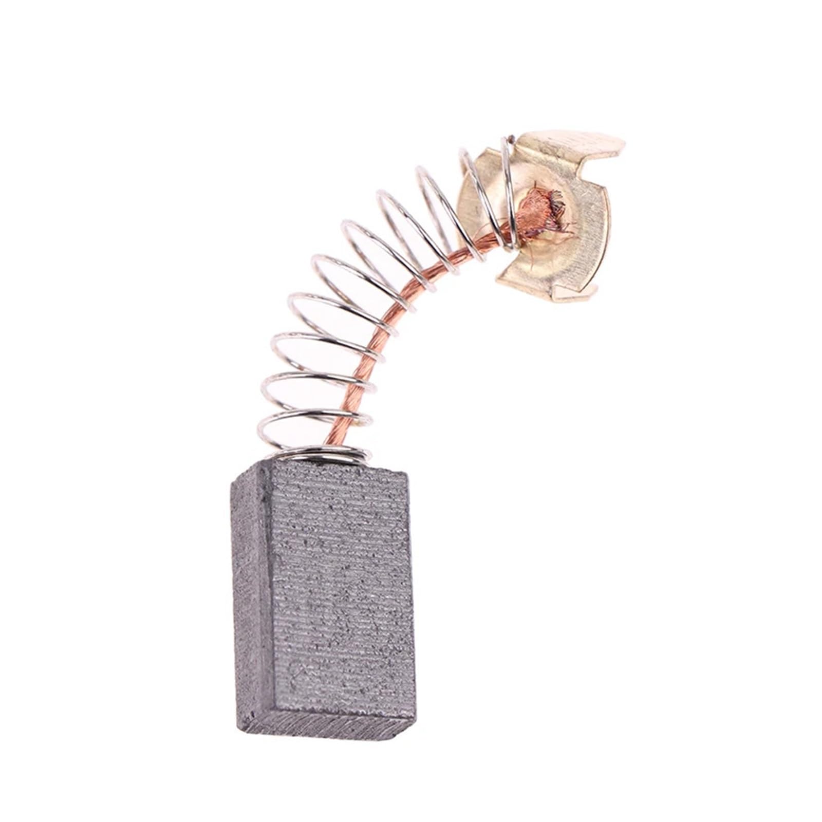 10 spazzole in carbonio per smerigliatrice angolare, 6 x 10 x 17 mm, per motori di utensili elettrici, ricambi per smerigliatrice elettrica