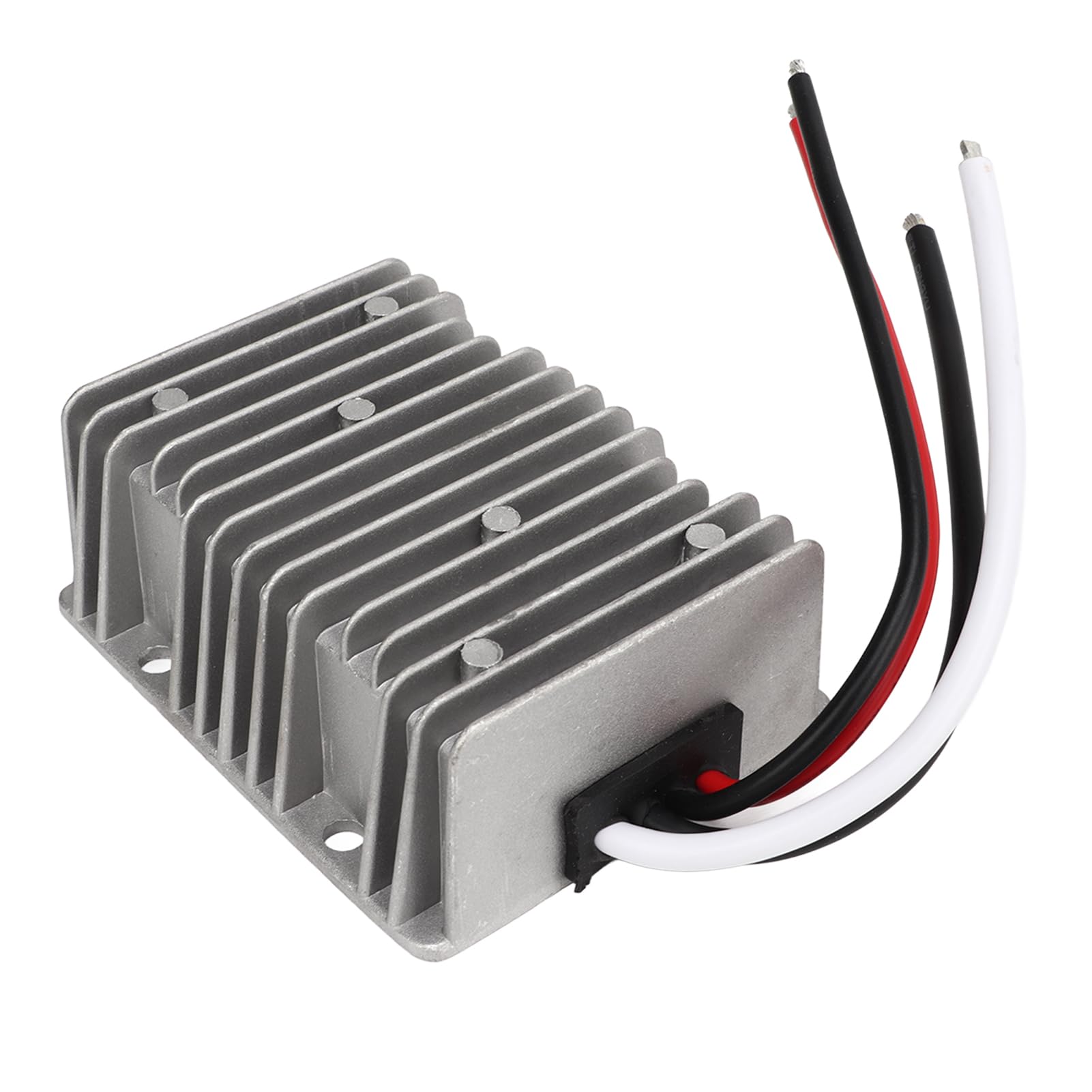 Tbest Przetwornica Napięcia 24V na 12V 40A 480W DC, Regulator do zastosowań | Overload , for cart truck LED lights, stable DC transformer, metal housing