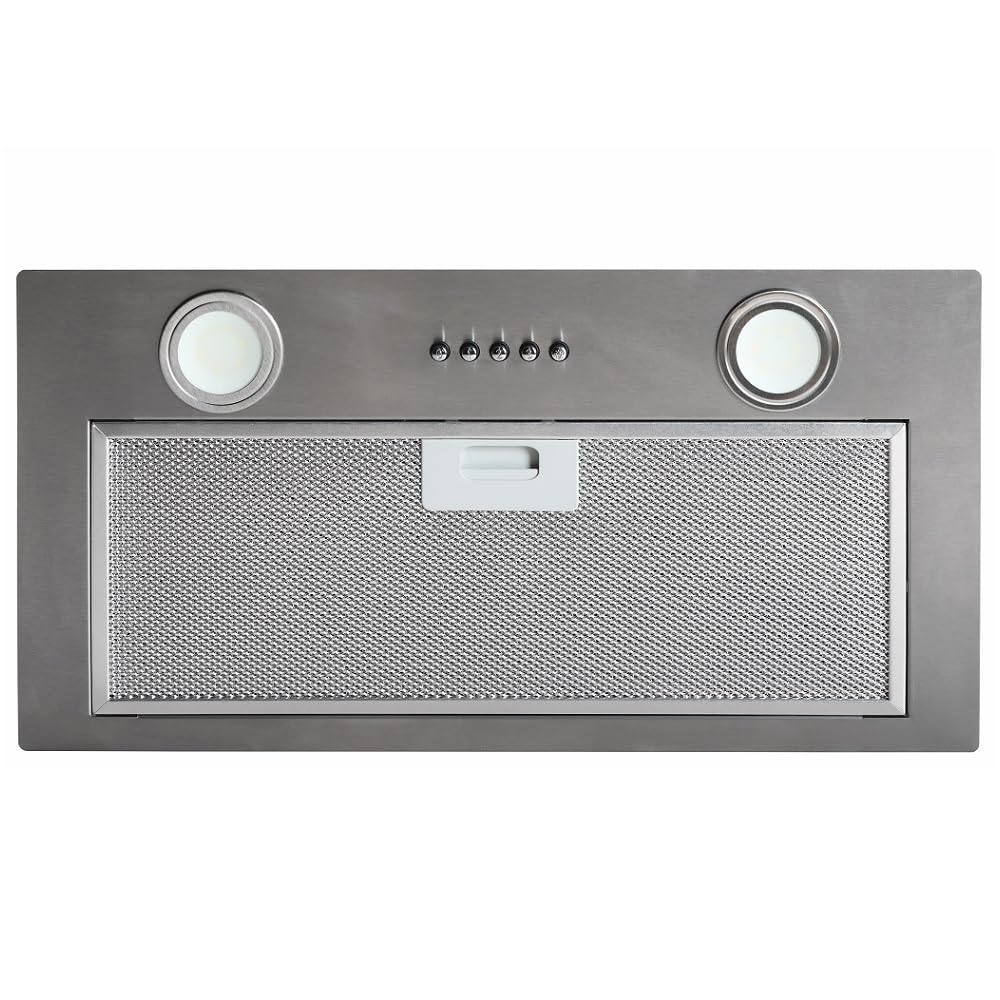 VLANO GT 52 IX Einbau-Dunstabzugshaube Edelstahl 52 cm 650 m³/h LED-Beleuchtung 3 Leistungsstufen