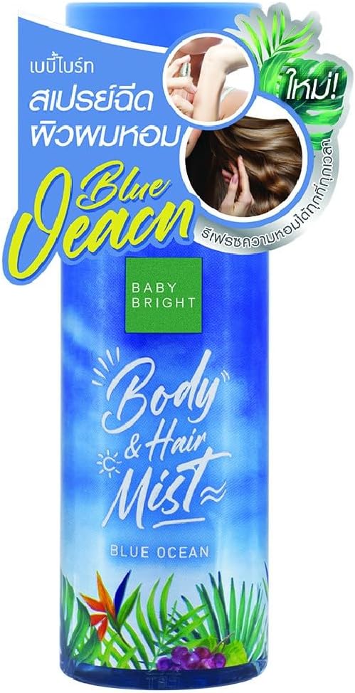 Modern Classy Body & Hair Mist 50ml – Refreshing & Long-Lasting Fragrance for Body & Hair | Elegant Scent, Non-Greasy | Perfect for Daily Use (Blue Ocean)