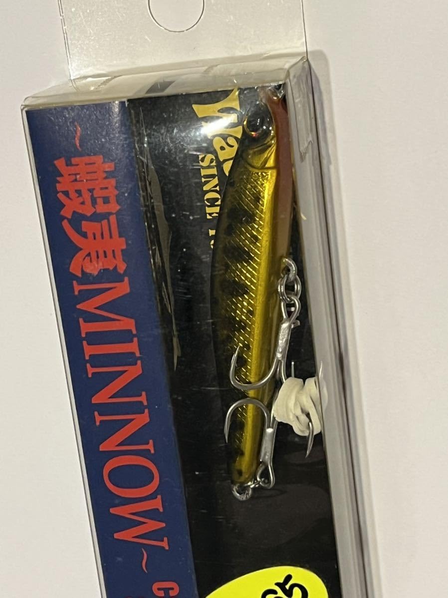 ウォーターランド　蝦夷(エゾ)ミノー　黒金シーマ　超貴重☆美品　即日発送 Amazon.co.jp: ウォーターランド エゾミノー 蝦夷ミノー 65mm 黒