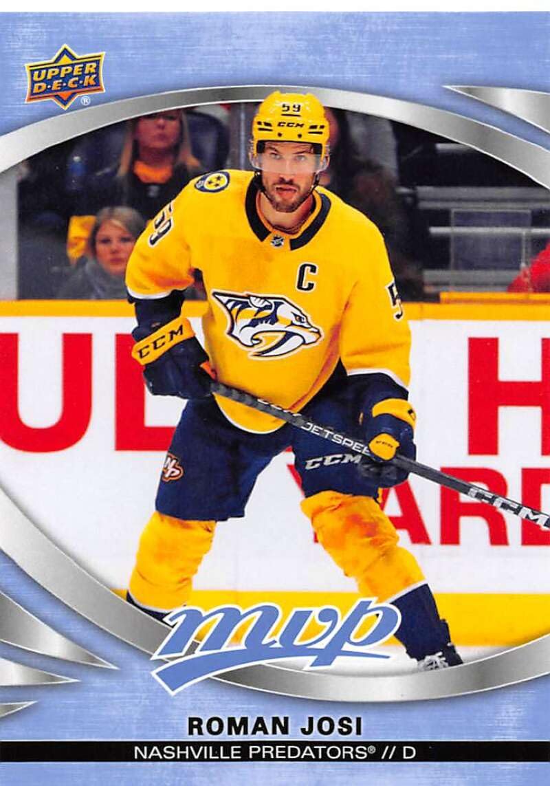 Amazon.com: 2023-24 Upper Deck MVP #166 Roman Josi Nashville