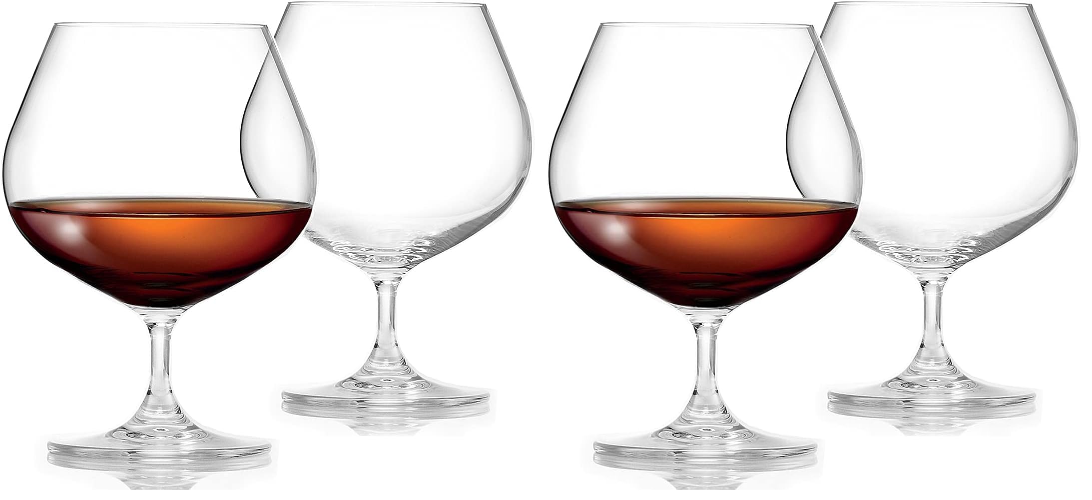 Copas de coñac de cristal artesanal de 700 ml juego de alta gama libre de plomo
