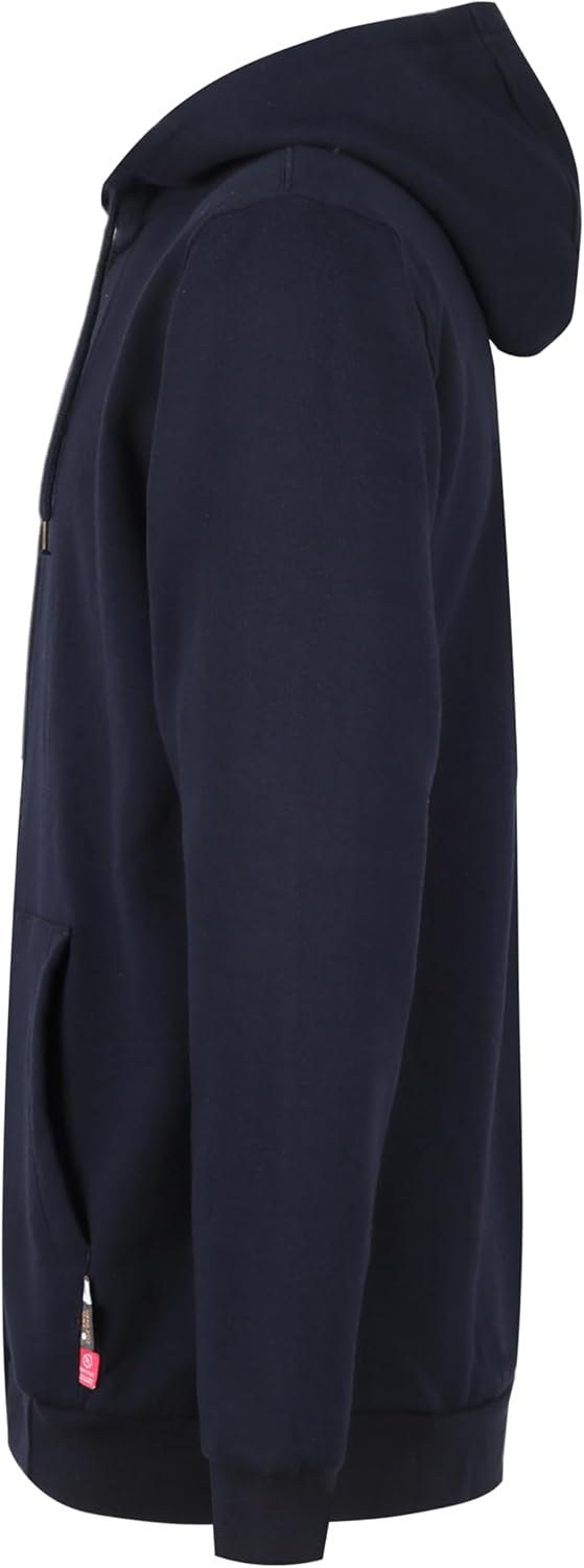 KONRECO FR Hoodies 10.5oz Cotton Fleece NFPA2112 CAT2 Flame Resistant Fire Retardant Sweatshirts - Image 2