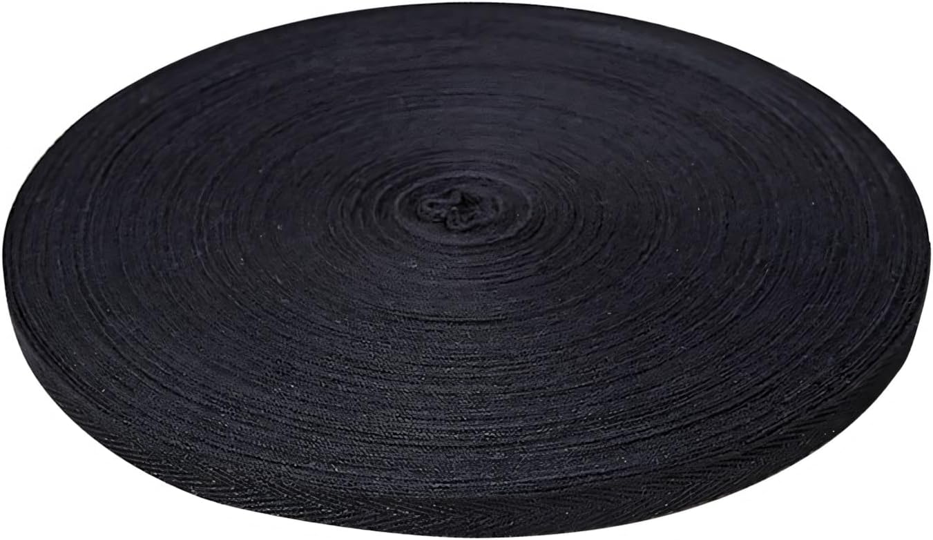 Cotton Ribbon Cotton Twill Tape Bias Tape Sewing DIY Craft Gift Wrapping Packing Garment Accessories(1",55 Yards)