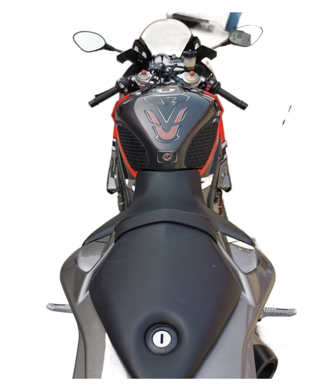 Autocollant de protection pour tampon de réservoir de moto Autocollant de protection pour tampon de réservoir de moto