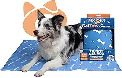 Tapete Pet Gelado 90x60cm Refrescante Para Cachorros E Gatos Superfície Térmica Portátil Tapete Fresco Para Verão Resfriamento E Conforto Dobrável