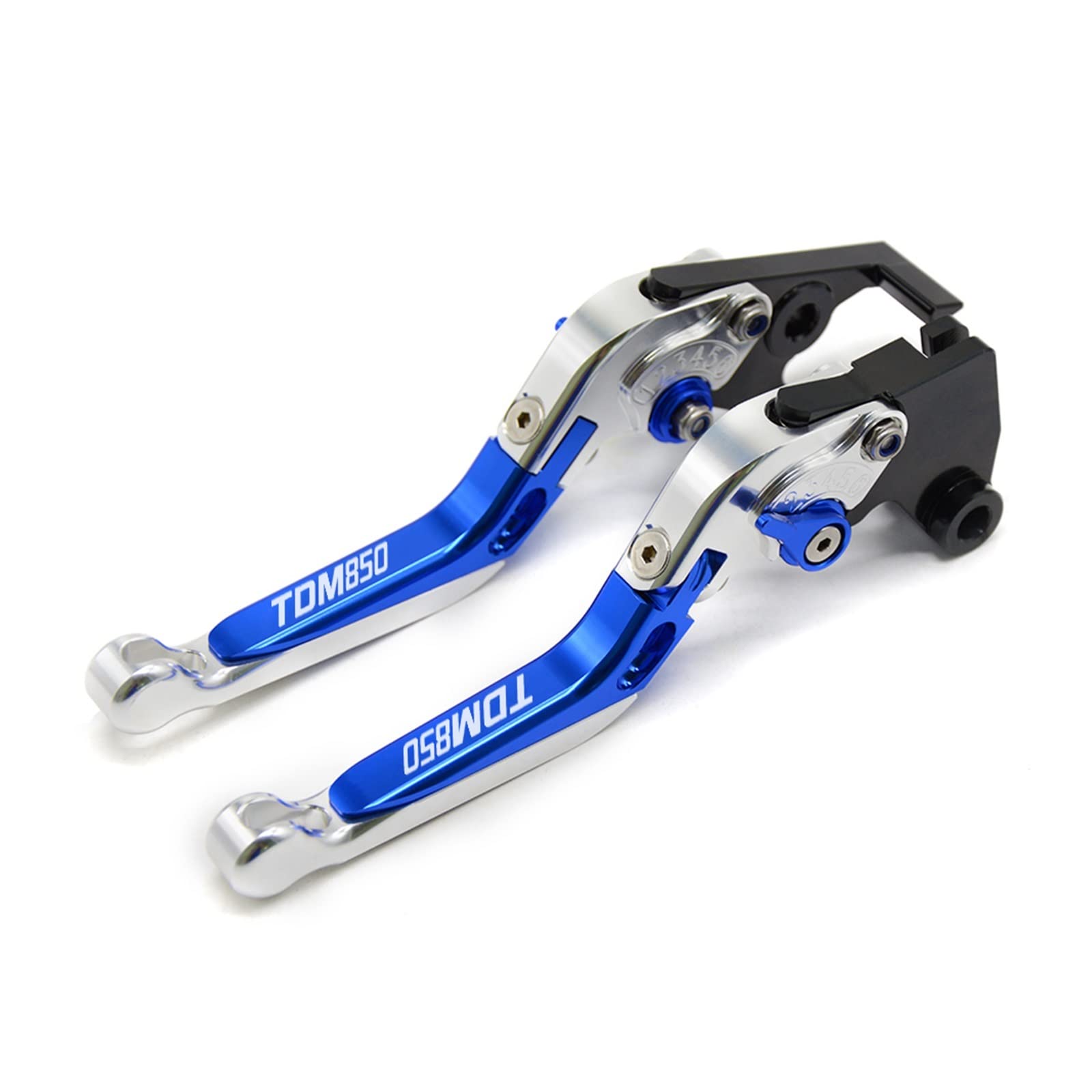Para Y&amaha TDM850 TDM 850 1991-1999 2000 2001 2002 Palancas Embrague Freno Con Mango Extensible Plegable Ajustable Motocicleta Moto Embrague Maneta Freno (Color : 20)