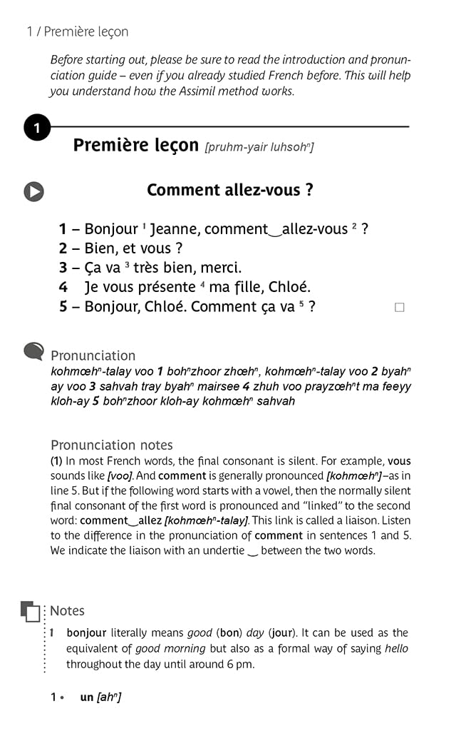 French B2: Beginners & false beginners