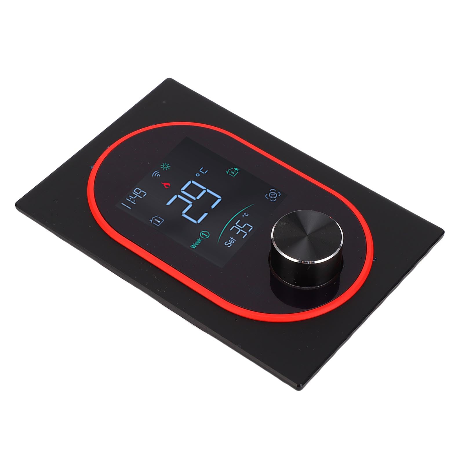 Termostato Intelligente per la Casa, Programmabile a 2,4 GHz con Controllo Remoto Touch Screen dell'APP Smart Life, Termostato Digitale Senza Cavo C Richiesto per Sistemi di Riscaldamento e