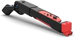 GH Joy con Gun Controller for Nintendo Switch (OLED) Shooting Games, Resident Evil, Cabela's, Sniper Elite, Doom, Hunting Simulator, Wolfenstein, Payday, Joycon Gun Grip Black