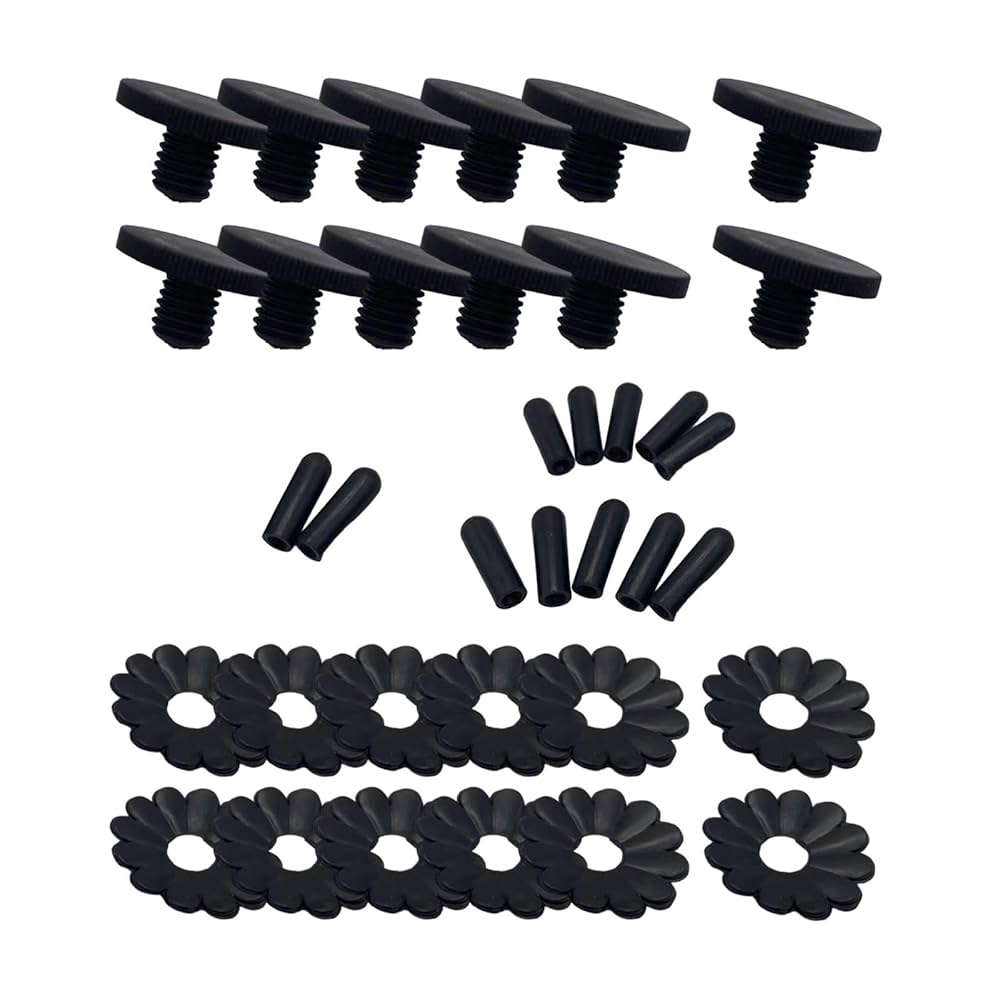 Amazon | Dualoai 360ピース 傘修理アクセサリー 傘先カバー 多