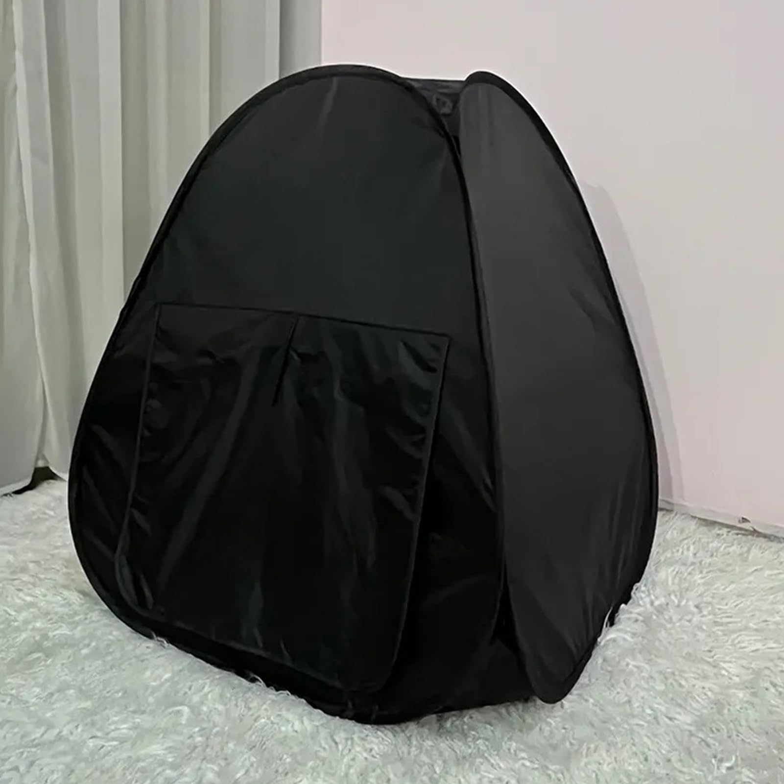 Sensory Tent – Children Calming Corner Play Hideaway Tent, Kids Educational Play House | Black Cloth, Indoor Outdoor Sensory Safe Focus Emotional Regulation Shelter for Boys Girls Calming