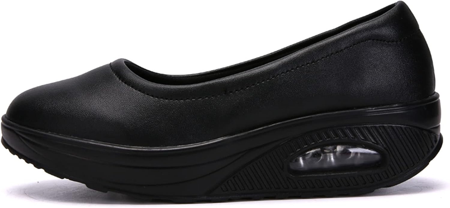 Meidiastra Womens Nurse Shoes Working Nursing Healthcare Clogs Shoes Platform Mesh Wedge Clogs