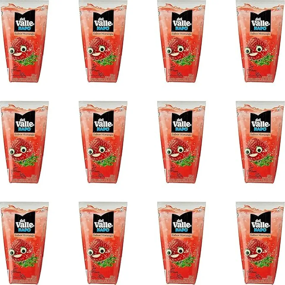 Kapo Morango, Suco Pronto, Caixa com 12 Unidades