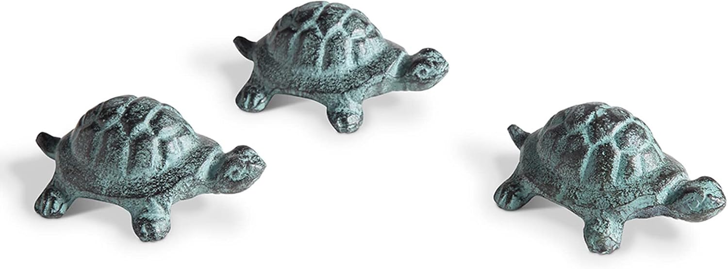 Tabletop Turtle Amazon.com: SPI Home 64058 Weathered Green Turtle 1.5 x 4 Cast Iron ...