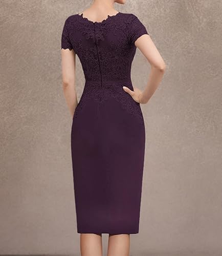 Miniatura 8 de Mother of The Bride Dresses Lace Appliques V-Neck with Jacket for Wedding