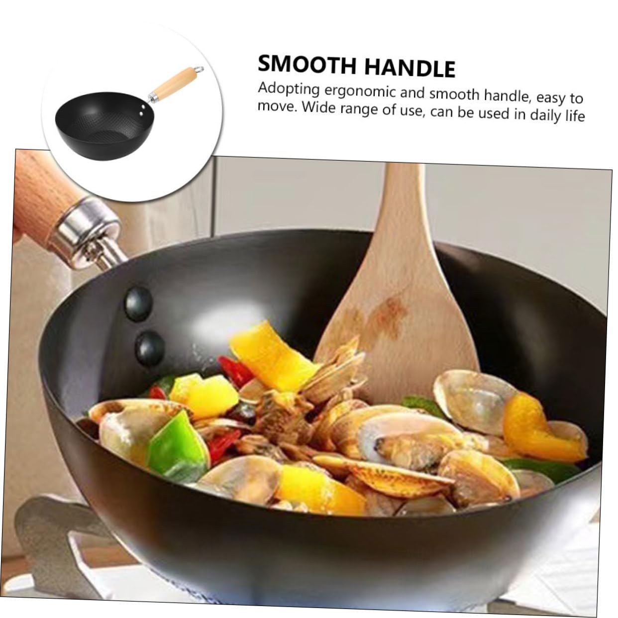 ノンスティックフライパン 中華鍋*6 Amazon | KICHOUSE ノンスティックフライパン 鉄製中華鍋 小型