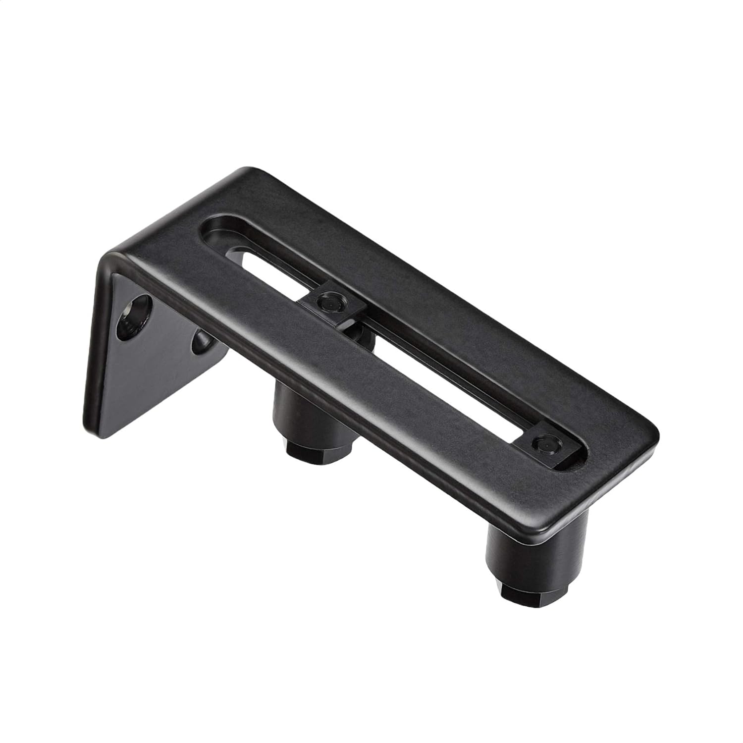  Basics AB-BDH111, Black Barn Door Adjustable Floor Guide, 2-Pieces, two-pack, 4.125 Inch : Tools & Home Improvement