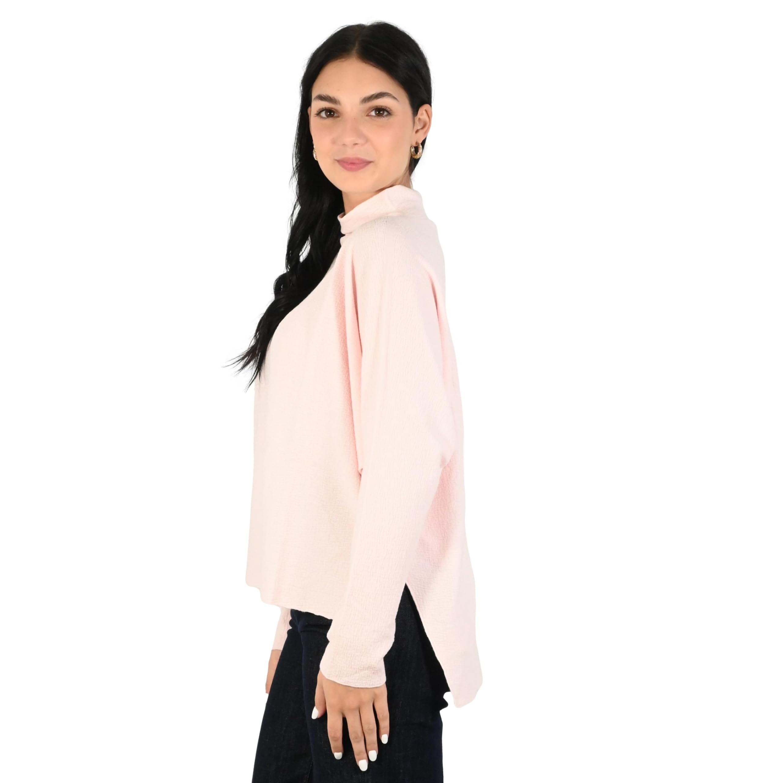 Kontatto maglia donna rosa confetto 3M1735C