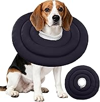 Vista 18 de IDOMIK Collar de recuperación para perros, cono suave impermeable para perro después de la cirugía, cómodo collar isabelino protector alternativo