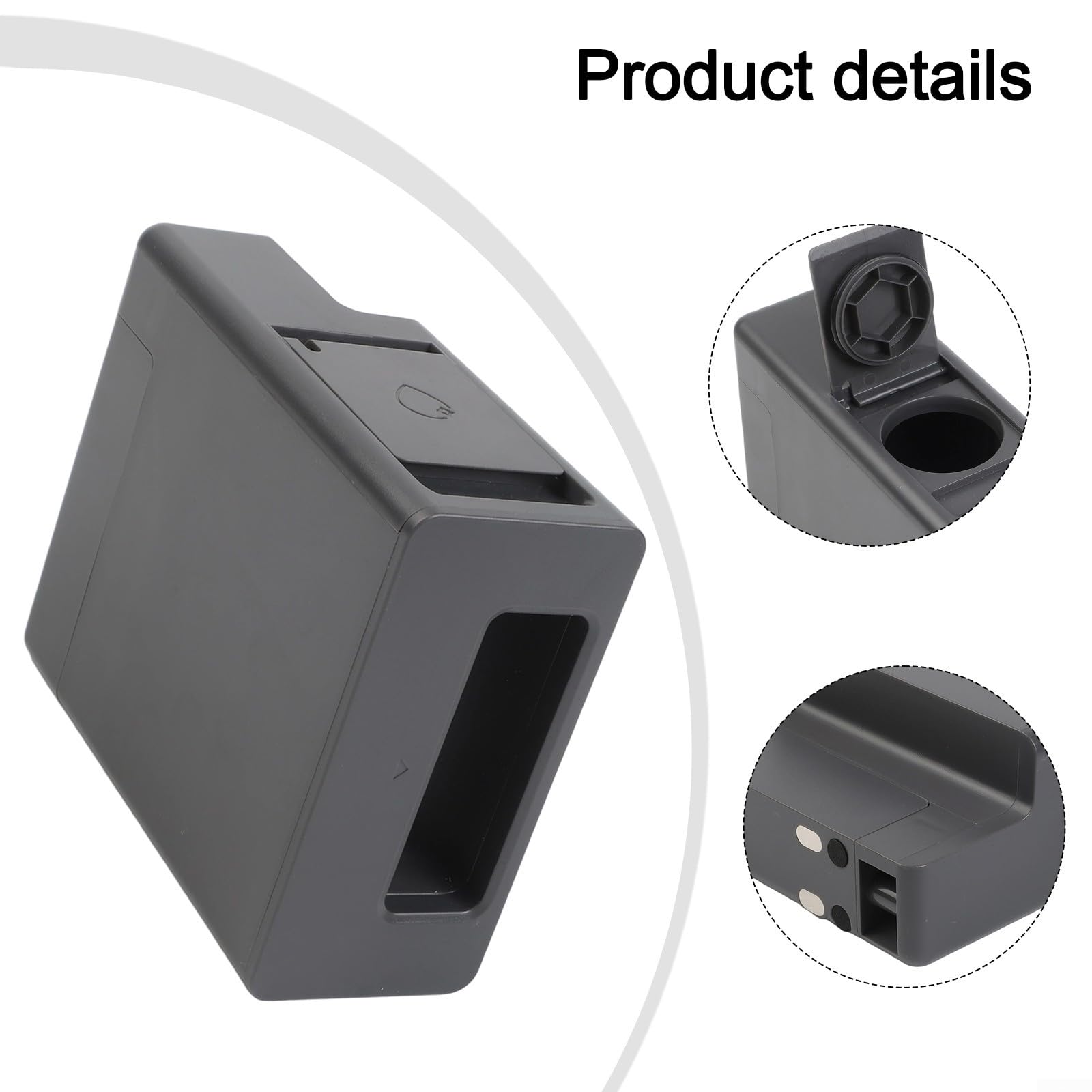 Besttoolifes Modulo soluzione detergente per aspirapolvere Mova, P50 Pro e Ultra – Dispenser automatico di liquido per aspirapolvere e riduzione