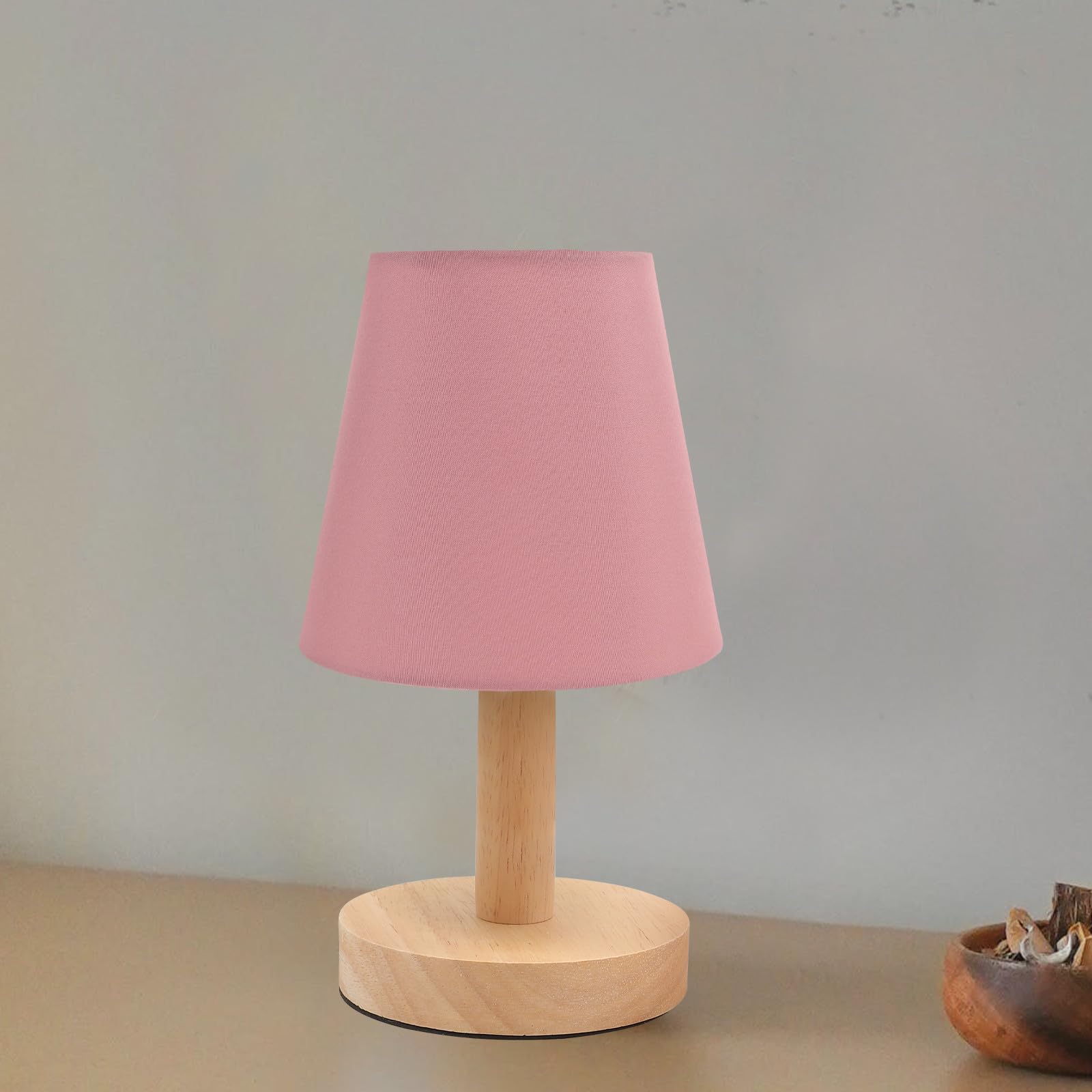 Paralume Facile da per Lampada Parete Rosa Design e Tavolo a Installazione Botte Piccolo, Compatibilità Versatile per Illuminazione Domestica e Lettura