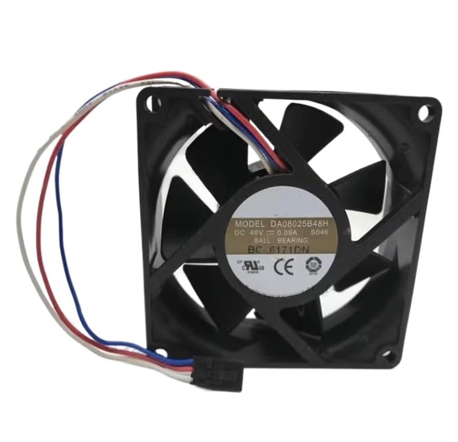 PEQYUACTE 80 * 80 * 25MM 8CM 48V 0.09A DA08025B48H Cooling Fan